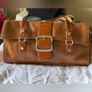 Franco Sarto Leather Shoulder Bag